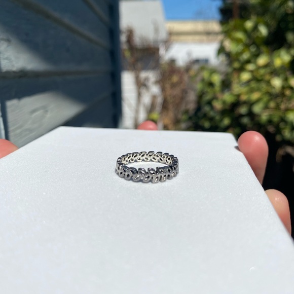 Sliver leaf ring - Picture 3 of 3